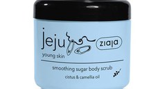 Scrub pentru Corp cu Zahar - Ziaja Jeju Blue Young Skin Sugar Body Scrub, 200 ml