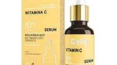Ser Iluminator cu Vitamina C pentru Fata si Decolteu, Delia Cosmetics, 30 ml
