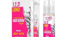 Serum Vegan pentru Cresterea Parului cu Alo Vera Victoria Beauty Camco, 30 ml