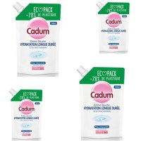 Set 4 Geluri de Duș Cadum Hidratare de Lungă Durată 500 ml &ndash; ECO PACK - 1