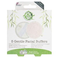 Set 5 Dischete Ecologice Delicate pentru Curatarea Fetei, Reutilizabile - So Eco 5 Gentle Facial Buffers, 1 set - 1