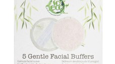 Set 5 Dischete Ecologice Delicate pentru Curatarea Fetei, Reutilizabile - So Eco 5 Gentle Facial Buffers, 1 set