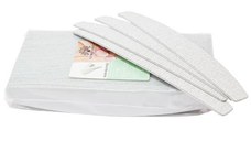 Set 50 pile pentru baza metalica, Global Fashion, semiluna, granulatie 180
