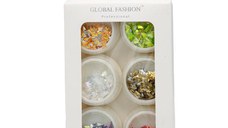 Set 6 decoratiuni pentru unghii, multicolor Model 6