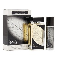 Set Apa de Parfum, 100 ml + Deodorant Spray, 50 ml, pentru Barbati - Lattafa Perfumes, Najdia, 1 set - 1