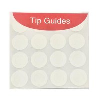 Set benzi manichiura French, Global Fashion, rotund, Alb - 1