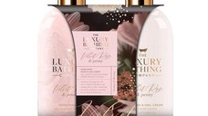 Set Cadou Delightful Duo - The Luxury Bathing Company, Velvet Rose & Peony, 1 set