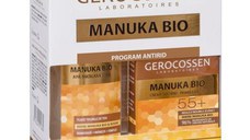 Set Cadou Manuka Bio - Crema Antirid pentru Riduri Profunde 55+, 50 ml si Apa Micelara 3 in 1, 300 ml, Gerocossen, 1 pachet