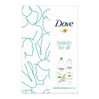 Set Cadou Revigorant - Dove Beauty for All Radiantly Refreshing Gel de Dus 250ml + Deodorant Spray 150ml - 1