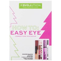 Set pentru Machiaj - Makeup Revolution ReLove How To: Easy Eye, 1 set - 1