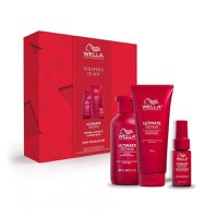 Set Profesional de Hranire si Reparare pentru Toate Tipurile de Par Deteriorat - Wella Professionals Ultimate Repair, Editie Limitata, 250 ml + 200 ml + 30 ml - 1