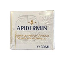 SHORT LIFE - Apidermin Crema de Fata cu Laptisor de Matca si Vitamina A Complex Apicol Veceslav Harnaj, 30 ml - 1
