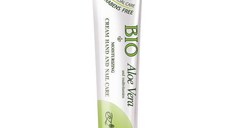SHORT LIFE - Crema hidratanta pentru maini si unghii cu Aloe Vera Rosa Impex, 45 ml