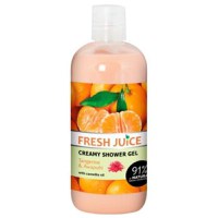 SHORT LIFE - Gel de Dus Cremos cu Extracte de Mandarina si Ghimbir Fresh Juice, 500ml - 1