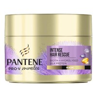 SHORT LIFE - Masca pentru Par Uscat si Aspru - Pantene Pro-V Miracles Intense Hair Rescue Mask, 160 ml - 1