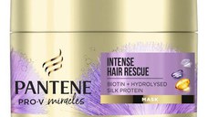 SHORT LIFE - Masca pentru Par Uscat si Aspru - Pantene Pro-V Miracles Intense Hair Rescue Mask, 160 ml