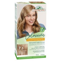 SHORT LIFE - Vopsea de Par Permanenta fara Amoniac Corpore Sano, nuanta 7.3 Blond Auriu, 140 ml - 1
