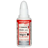 Solutie pentru Puncte Negre si Acnee Faviclear FVS Favisan, 30ml - 1