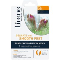 Sosete exfoliante Lirene - tratament in 2 pasi - exfoliere si regenerare pentru picioare catifelate - 1