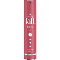 Spray Fixativ pentru Stralucire si Fixare Puternica - Schwarzkopf Taft Shine Hairspray Hold 4, 250 ml - 1
