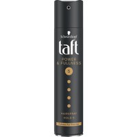 Spray Fixativ pentru Textura cu Fixare Foarte Puternica - Schwarzkopf Taft Power &amp; Fullness Hairspray Hold 5+, 250 ml - 1