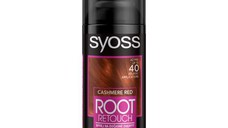 Spray pentru Vopsirea Temporara a Radacinilor - Schwarzkopf Syoss Cashmere Red Root Retouch Cover Spray, rosu casmir, 120 ml