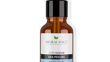 Super Serum AHA-Peeling cu Acid Glicolic 8%, Regenerant si Iluminator - Bio Balance, 30 ml