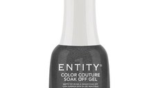Top Protector Matifiant pentru Unghii - Entity Color Couture Soak Off Gel Matte Top Coat, 15 ml