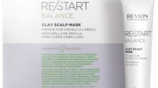 Tratament-masca cu Argila - Revlon Professional Re/Start Balance Clay Scalp Mask, 10x 15 ml