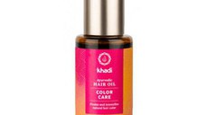 Ulei pentru Protectia Culorii Parului Vopsit cu Henna - Khadi Ayurvedic Hair Oil Color Care, 50 ml