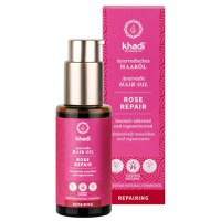 Ulei Reparator pentru Par Uscat, Degradat - Khadi Ayurvedic Hair Oil Rose Repair, 50 ml - 1