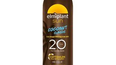 Ulei Spray Protector cu Ulei de Cocos - Elmiplant Sun Coconut Oasis Spray Protector Dry Optimum Sun Technology, FPS 20, Rezistenta Crescuta la Apa, 150 ml