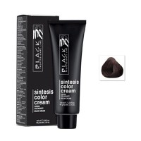 Vopsea Crema Permanenta - Black Professional Line Sintesis Color Cream, nuanta 4.66 Cherry Red, 100ml - 1