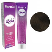 Vopsea Crema Permanenta - Fanola Color Zoom 10 Minutes, nuanta 4.71 Cool Brown Chestnut, 100 ml - 1