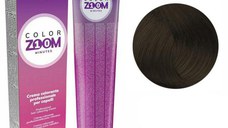 Vopsea Crema Permanenta - Fanola Color Zoom 10 Minutes, nuanta 4.71 Cool Brown Chestnut, 100 ml