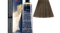 Vopsea Crema Permanenta - Wella Professionals Koleston Perfect ME+ Rich Naturals, nuanta 7/18 Blond Mediu Cenusiu Perlat
