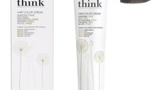 Vopsea de Par Demi-permanenta cu Ulei de Argan - Maxxelle Think Hair Color Cream, nuanta 4.0 Chestnut