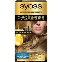 Vopsea de Par Demi-permanenta - Syoss Professional Performance Oleo Intense Permanent Oil Color, nuanta 7-10 Blond Natural - 1