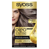 Vopsea de Par Demi-permanenta - Syoss Professional Performance Oleo Intense Permanent Oil Color, nuanta 7-56 Blond Mediu Cenusiu - 1