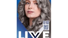 Vopsea de Par Permanenta - Schwarzkopf Live Urban Metallics Intense Colour Permanent Built-in Metallic Shine Booster, nuanta U72 Dusty Silver