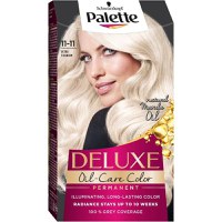 Vopsea de Par Permanenta - Schwarzkopf Palette Deluxe Oil-Care Color Permanent, nuanta 11-11 Ultra Titanium - 1