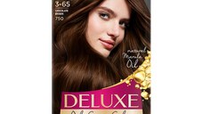Vopsea de Par Permanenta - Schwarzkopf Palette Deluxe Oil-Care Color Permanent, nuanta 3-65 (750) Chocolate Brown