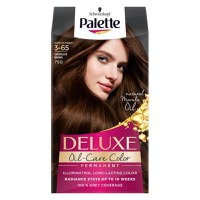 Vopsea de Par Permanenta - Schwarzkopf Palette Deluxe Oil-Care Color Permanent, nuanta 3-65 (750) Chocolate Brown - 1
