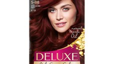 Vopsea de Par Permanenta - Schwarzkopf Palette Deluxe Oil-Care Color Permanent, nuanta 5-88 (679) Intensive Red Violet