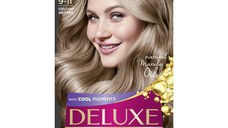 Vopsea de Par Permanenta - Schwarzkopf Palette Deluxe Oil-Care Color Permanent With Cool Pigments, nuanta 9-11 Cool Lighty Grey Rose