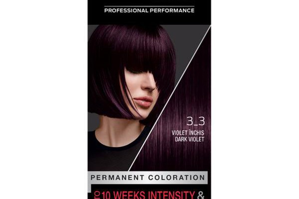 Vopsea de Par Permanenta - Syoss Professional Performance Permanent Coloration Baseline, nuanta 3_3 Dark Violet