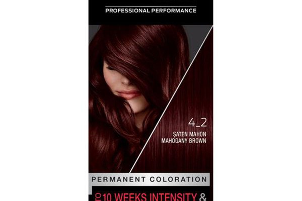 Vopsea de Par Permanenta - Syoss Professional Performance Permanent Coloration Baseline, nuanta 4_2 Mahogany Brown