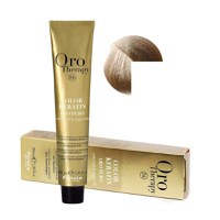 Vopsea Demi-permanenta Fanola Oro Therapy Color Keratin 10.1 Blond Platinat Cenusiu - 1