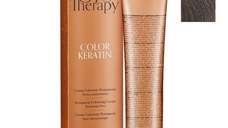Vopsea Demi-permanenta Fanola Oro Therapy Color Keratin 7.1 Blond Cenusiu, 100ml
