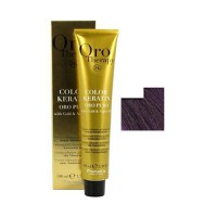 Vopsea Demi-permanenta Fanola Oro Therapy Color Keratin Violet - Corector Violet, 100ml - 1
